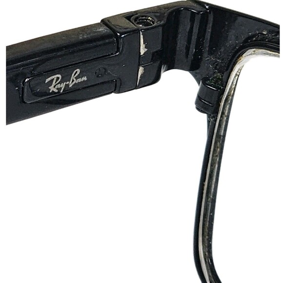 Ray Ban Unisex Eyeglasses RB6238 53-17 145 Bold Black With Case FRAMES ONLY - Picture 11 of 16